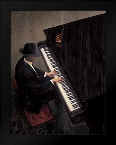 Piano Bar 1 Framed Art Print by Lynch, Brent