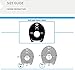 Arena Unisex Adult Elite Swim Hand Paddle for Technique Training Pool Exercise Equipment, Flat Design, Black/Silver, Medium