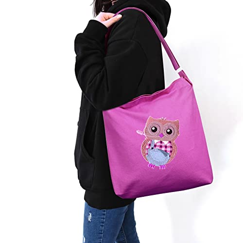 Image of Women's blank large Size Canvas Crossbody Tote Handbags Shoulder Bag Hobo Casual Tote Diy /gifts