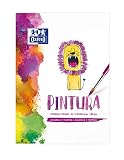 Oxford Bloc de peinture pour enfant A3 Couverture souple/Couverture rigide 20 feuilles 180 g, collé