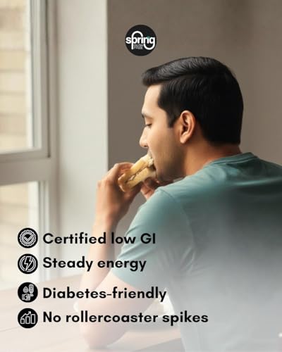 Image of Sprinng Gluten Free, 200 gm (Pack of 2), Low GI, Wheat Free, Maida Free, Lactose Free, Diabetic-friendly, Vegan, Allergen Free, Soy Free, Plain Bread, Certified Gluten-Free, Made in Celiac-Safe Facility.