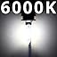 6000K Blanco Frío