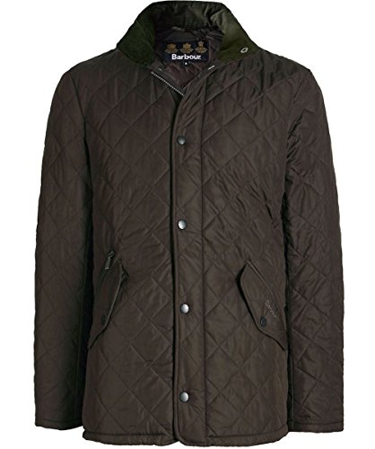 Barbour Chelsea Sportsquilt Jacket Colour : Green, Size : EXTRA LARGE