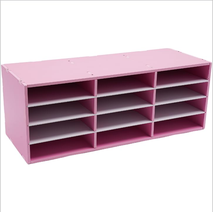 Organiseur de Bureau pour Documents et courrier, trieur à 12 Compartiments, idéal pour la Salle de Classe, Le classeur de Bureau et l'organiseur de factures pour l'école à la mais