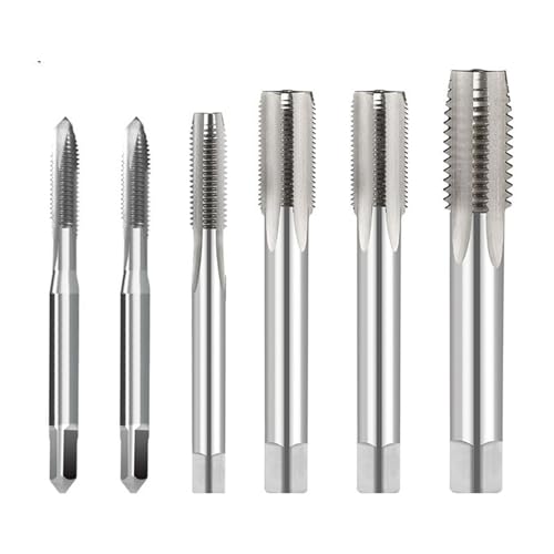 1Pcs M1-M52 Thread Tap Hss 6542 Right Hand Thread Straight Slot Tap Machine Tap Drilling Tool Hand Tools(M12x1.25)