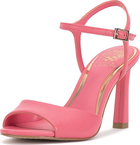 Image of Vince Camuto womens Lilah Ankle Strap High Heel Sandal