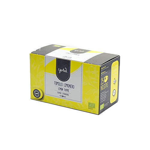 cs 140009 YERBAL Tomillo Limonero Bolsitas, Acero Inoxidable