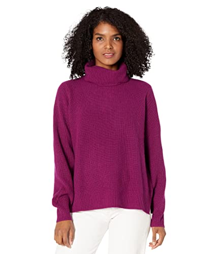Joules Women's Turtleneck Sweater, Berry Blush #TOP21