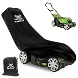 Tokept Upgraded Heavy Duty Waterproof Material 300D Walk-Behind Lawn Mower Cover with Windproof Buck