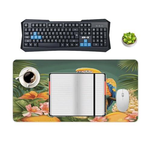 Summer Parrot Pineapple Bird Desk Pad Large 30x60 cm miniatura 4