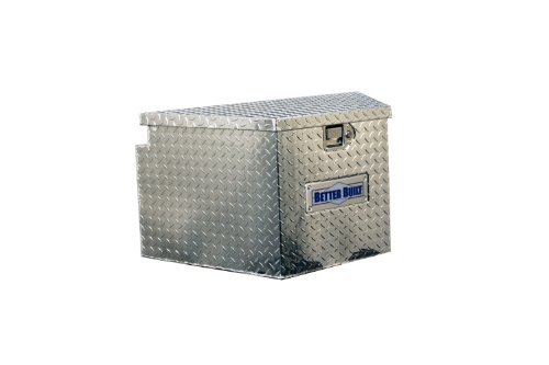 Better Built Utility Trailer Tongue Tool Box, Short, V Shaped 34INREAR L, 16IN Fron