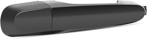 SCITOO Manija de puerta trasera exterior conductor lado izquierdo liso negro 836611F010, 836621F000 compatible con 2005-2010 para Kia para Sportage,