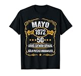 50 Años Cumpleaños. Super regalo de cumpleaños para hombres y mujeres nacen en Mayo De 1972. Leyenda Desde Enero 1972 50 años Cumpleaños Regalo para mujer hombre. 50 Years Old Vintage Birthday Gift for legendary men & women born in May 1972.