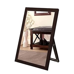 Desktop Spiegel, Vloer Spiegelschoenen, Vrijstaande Spiegel Voor Badkamer Aanrecht, Kaptafel-klassieke Gezichtspiegel…