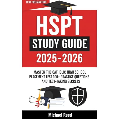 HSPT Study GUIDE (2025&ndash;2026) Audiobook By Michael Reed cover art