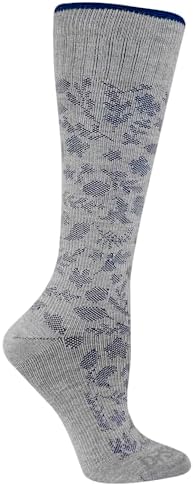 Dr. Scholl's レディース トラベル ニーハイソックス 段階的圧縮 1&2パック