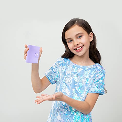 52 Taschen Mini-Fotoalbum für Fujifilm Instax Mini 12 11 9 90 8 7s 40, passend für Polaroid Snap/Z2300/SocialMatic Sofortbildkameras & Zip Sofortdrucker (1 Pack, Lila)