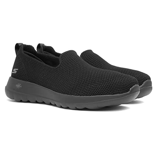 Skechers Tênis de caminhada feminino, Preto, 7 Wide
