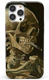 Casely iPhone 13 Pro Max Case | Compatible with MagSafe | Van Gogh Skull of a Skeleton with Burning
