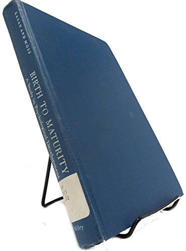 Birth to Maturity 0471454206 Book Cover
