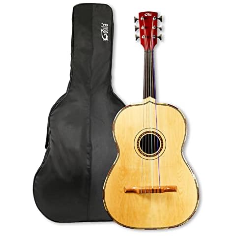 Gosila 6 String Guitarron Linden top Linden back & sides Okoume Neck Cover