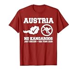 Austria No Kangaroos Just Soccer 2026 Fan Jersey T-Shirt