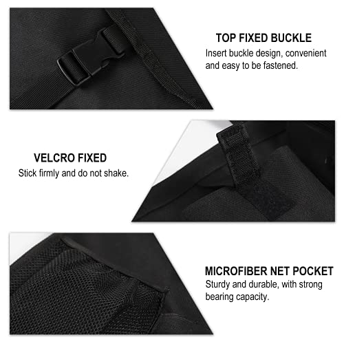 Capa de assento traseiro, rede de carga, barreira para cães de estimação, bolsa organizadora de port