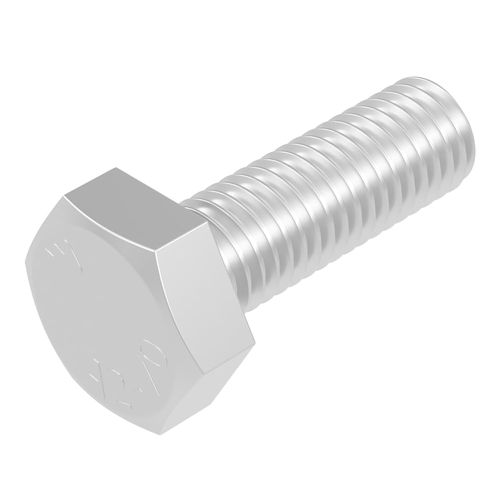 Viti a Testa Esagonale a Filetto Totale DIN 933 Acciaio Inox (M6x55) x10 Viti a Testa Esagonale a Filetto Totale DIN 933 Acciaio Inox (M6x55) x10