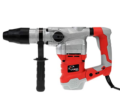 Rexxer | Tucan Bohrhammer SDS-Max | Bohrmaschine Set 1600 W | Abbruchhammer 10 Joule | 6 Variable Geschwindigkeit | 3530 BPM | Bohr-Ø Beton max: 40 mm | 2 m Kabel | inkl. Koffer, SDS Bohrer & Zubehör – Bild 4