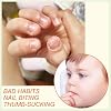 Nail Biting Treatment for Kids - Stop Thumb Sucking for Kids - Safely Stop Children from Sucking Thumbs and Biting Nails, Stop Putting Fingers in Mouth, Sucking and Biting Nails (Pack of 1))