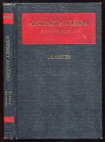 Abstract algebra 0023538228 Book Cover