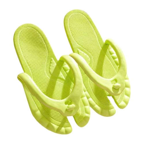 Genérico - Zapatillas de viaje ligeras, zapatillas de viaje para interiores, exteriores, playa y cuarto de baño, cómodas, verde, 43 EU