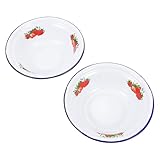 Soupière vintage : design rétro simple, plein de charme , pour vous accompagner au quotidien, vaisselle émaillée vintage