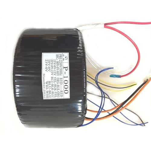 Fonte de alimentação de cobre puro isolado toroidal monofásico de 2500 W, tensão de energia total de