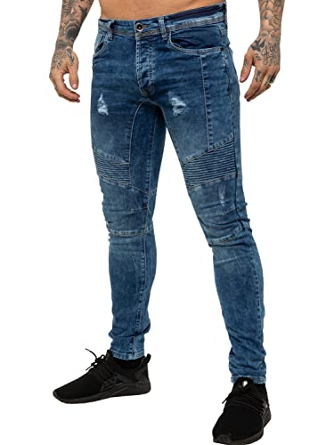 Jeans pour Homme Coupe Super Skinny en Denim Stretch Ultra Souple