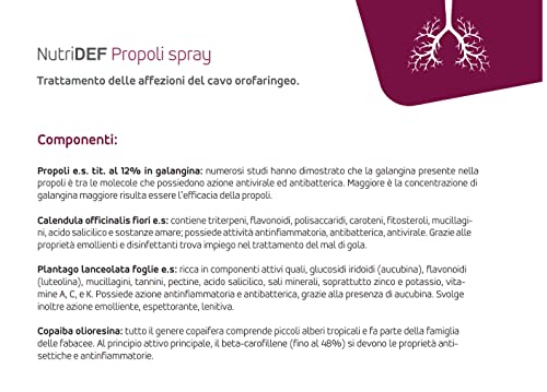 NUTRIDEF SPRAY PROPOLI 30 G – Bild 4