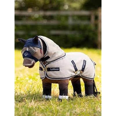 LeMieux Toy Pony Fly Blanket - Gray/Navy