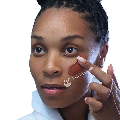 Ekhambee Mud Mask Vitamin C Clay Mask Facial Mask Blackhead Remover Mask Cleansing Face Mask Pore Minimizer For Face Acne Face Mask Facial Masks For Women Skin Care Products For Face – 4.5 Oz Jar #TOP4