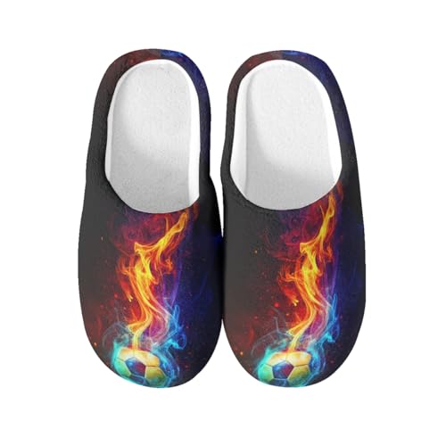 Chaussons de football en coton chaud pour vos déplacements à l'hôtel et au spa