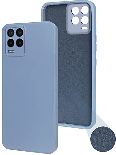 Image of Jkobi Back Cover Case for Realme 8 | Realme 8 Pro (Matte Finish Silicone with Inside Fiber Cloth)