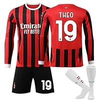 Amazon.co.jp: 24-25 ACミラン サッカー ユニフォーム ホーム