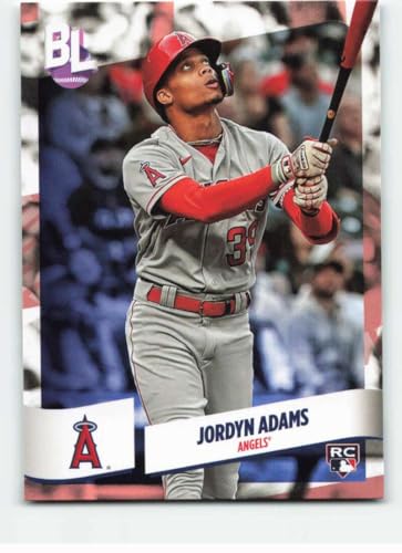 2024 TOPPS BIG LEAGUE #15 JORDYN ADAMS RC LOS ANGELES ANGELS BASEBALL OFFICIAL TRADING CARD OF MLB