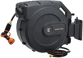 Giraffe Tools Retractable Garden Hose Reel 5/8