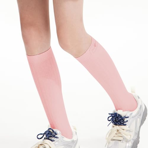 Girls Knee High Socks Tube Socks Cute Cotton Blend for Kids Everyday Wear for School 6-15 Years3