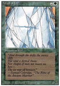Magic the Gathering - Wall of Ice - Edición revisada