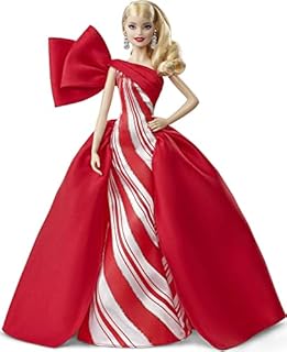 Barbie FXF01 2019 Holiday Barbie Doll, 11.5 Inch, Blonde