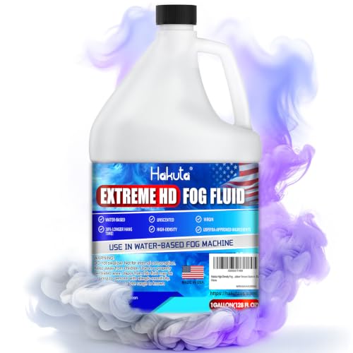 Hakuta EXTREMELY High-Density Fog Machine Fluid Made in USA, 1 Gallon by HAKUTA - Used condition - US$34.19