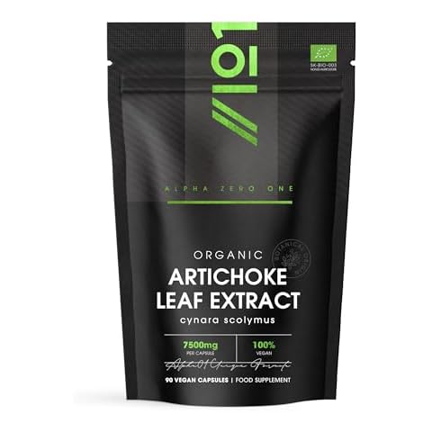 High Strength Organic Artichoke Extract 7500mg Cover