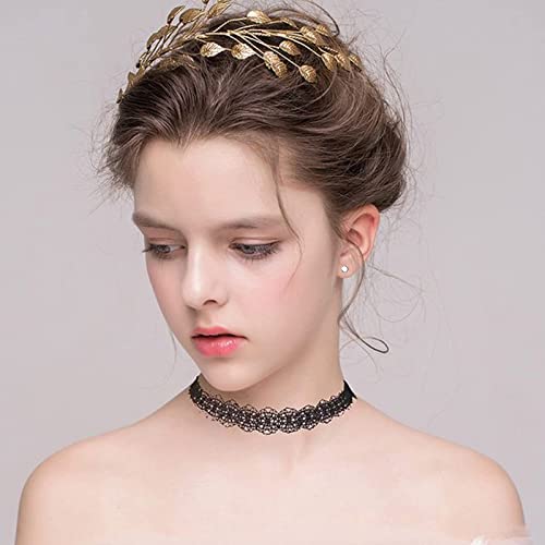 Titanium Stud Earrings For Women Girls Earrings 5Mm Natural Stone Gemstones Hypoallergenic Earrings Nickel Free Black Onyx Earrings For Women Sensitive Ears #TOP2