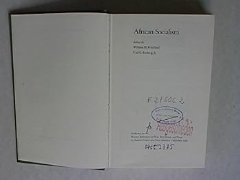 Hardcover African Socialism Book